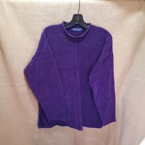 Karen Scott Purple sweater